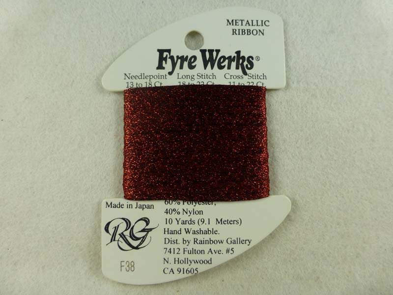 Fyre Werks F38 New Red
