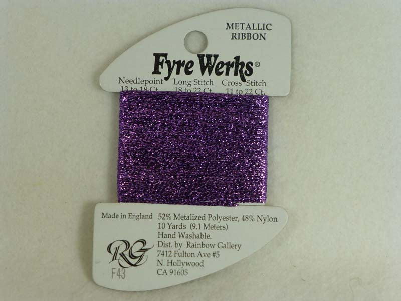 Fyre Werks F43 Purple