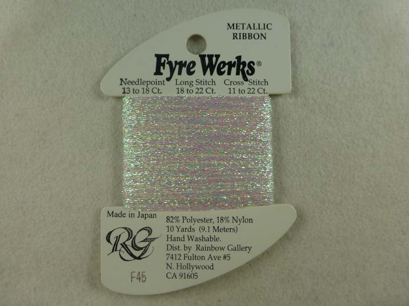 Fyre Werks F45 White Pearl