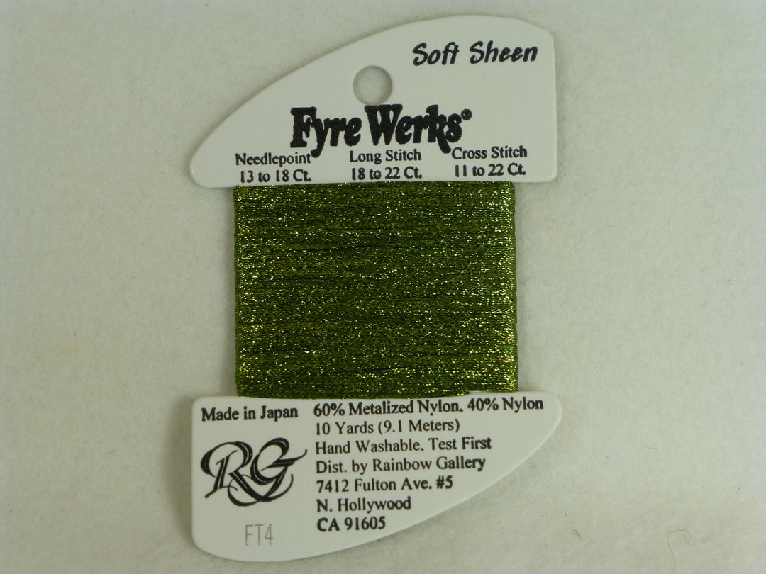 Fyre Werks FT4 Loden Green