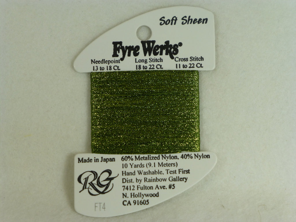 Fyre Werks FT4 Loden Green