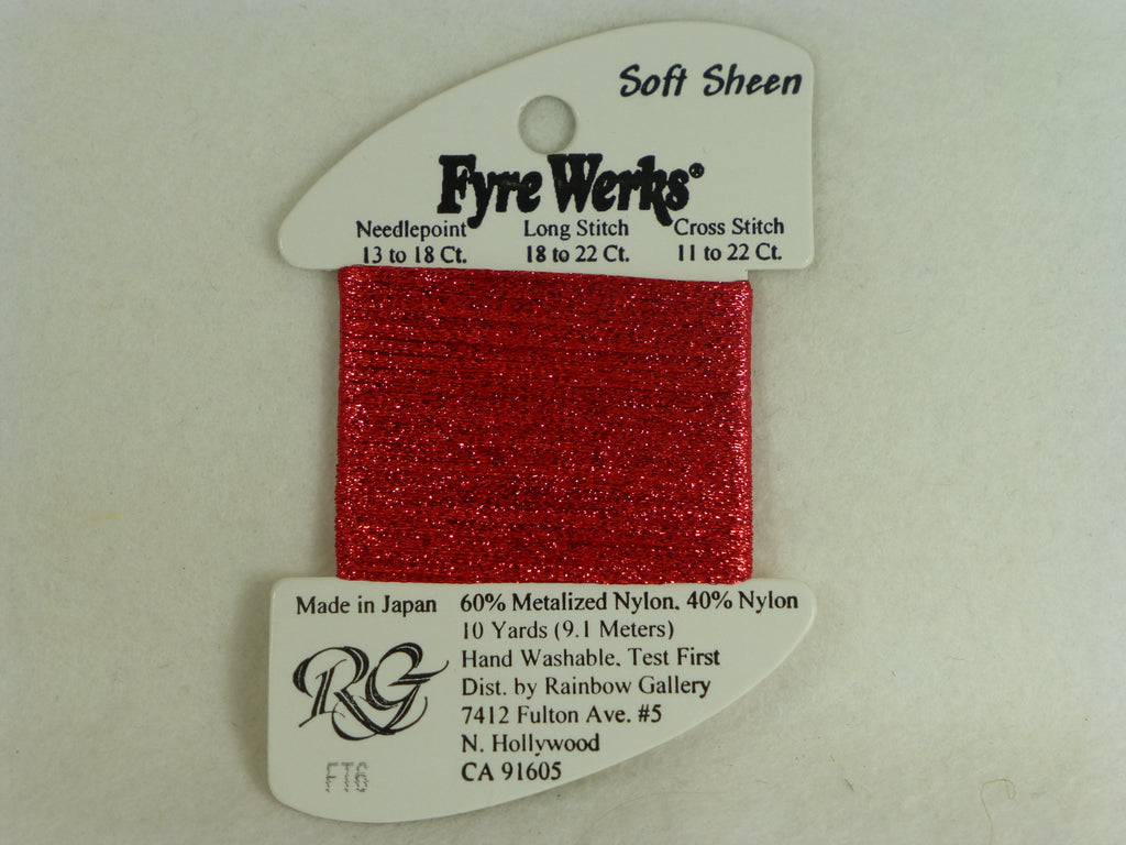Fyre Werks FT6 Brite Christmas Red