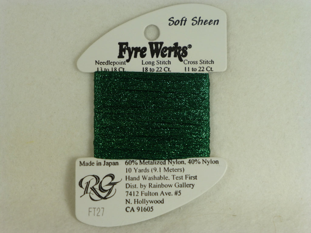 Fyre Werks FT27 Tree Green