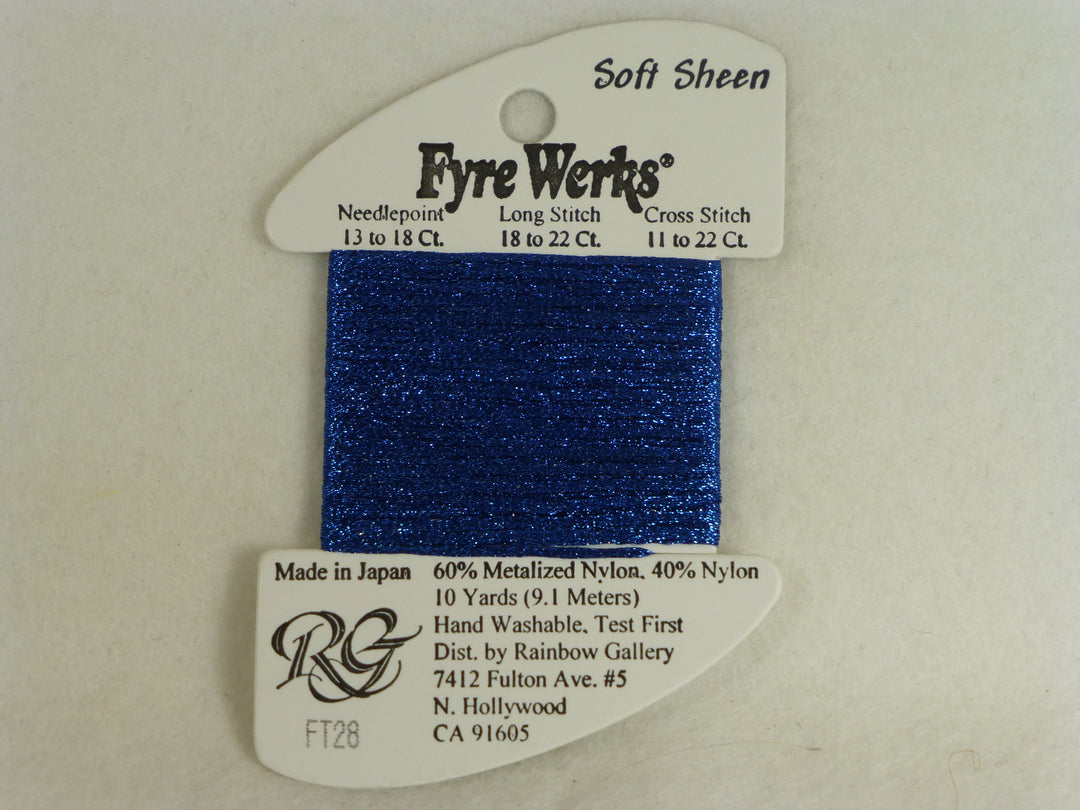 Fyre Werks FT28 Royal Blue