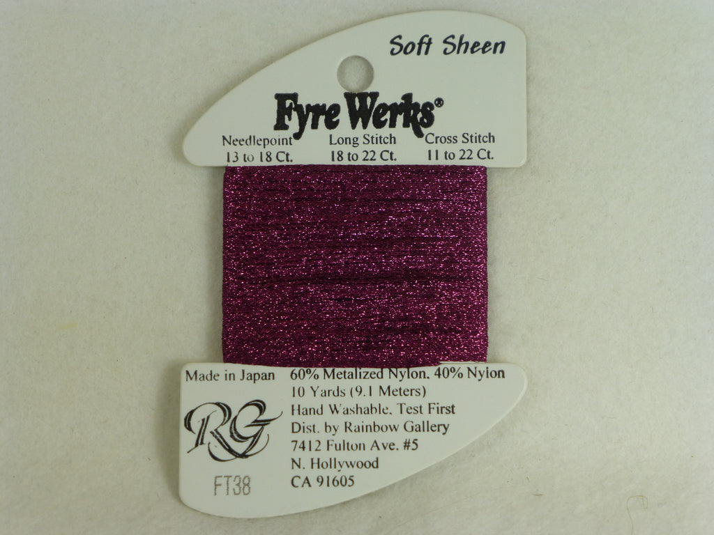 Fyre Werks FT38 Dark Red
