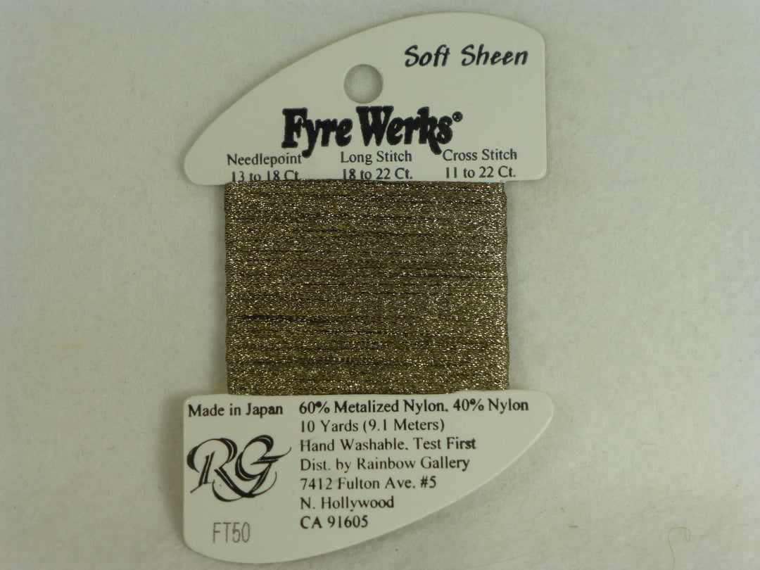 Fyre Werks FT50 Old Brass