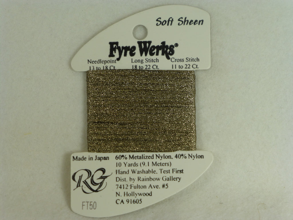 Fyre Werks FT50 Old Brass