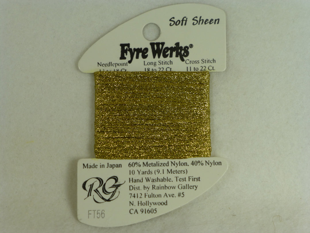 Fyre Werks FT56 Vintage Gold