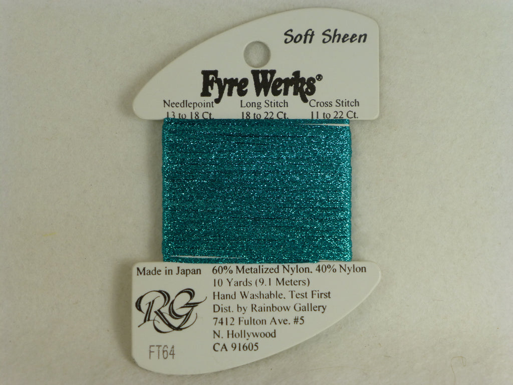 Fyre Werks FT64 Dark Aqua