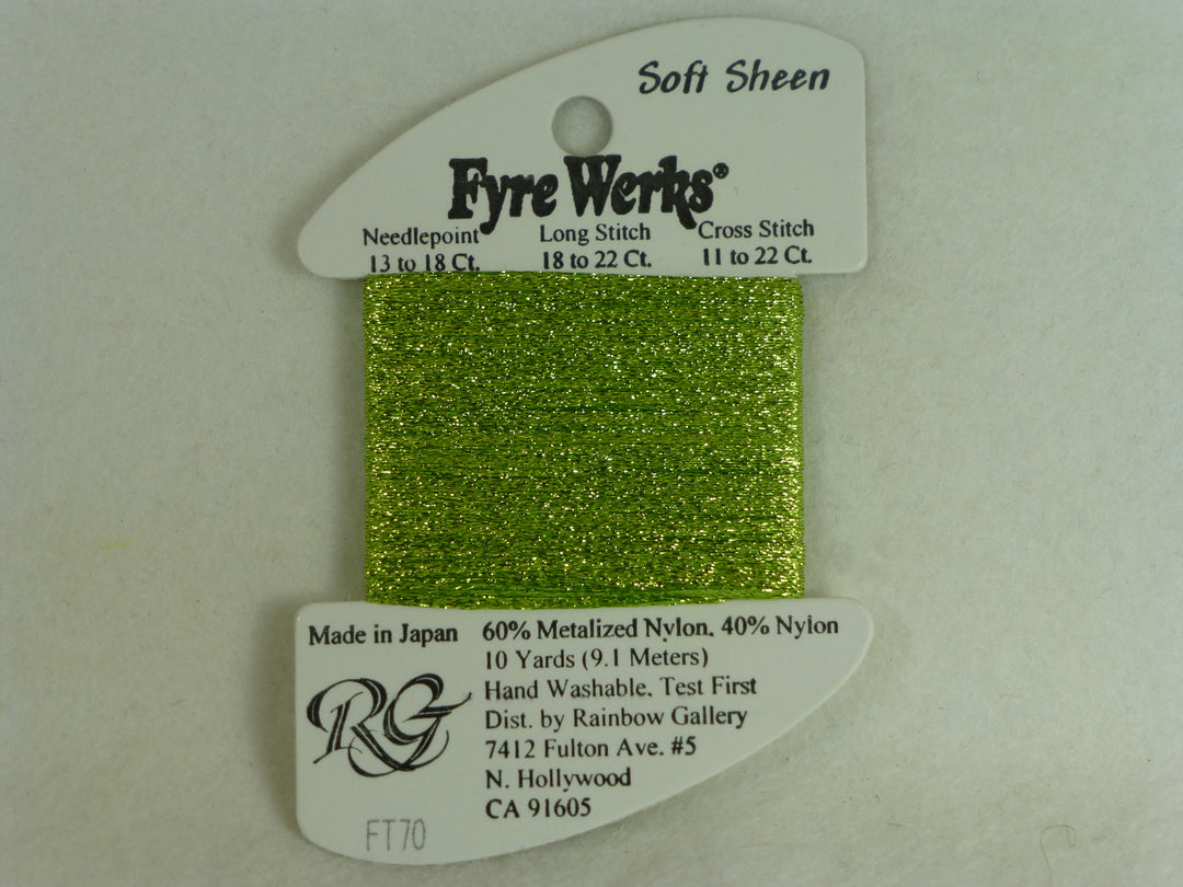 Fyre Werks FT70 Chartreuse