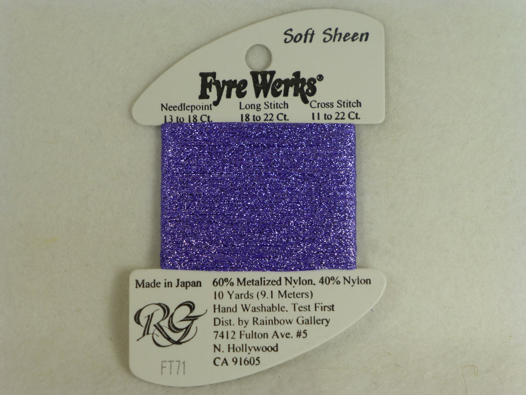 Fyre Werks FT71 Purple Rain