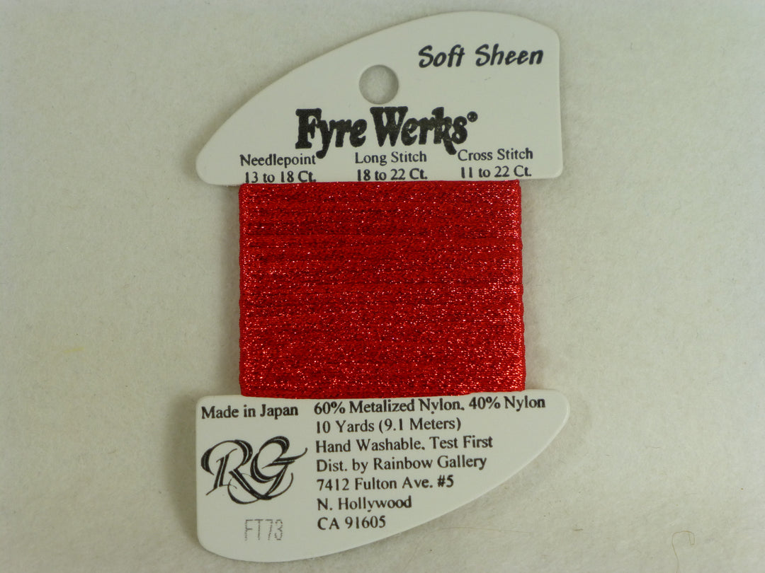 Fyre Werks FT73 Christmas Red
