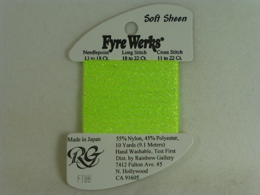 Fyre Werks FT86 Sharp Green