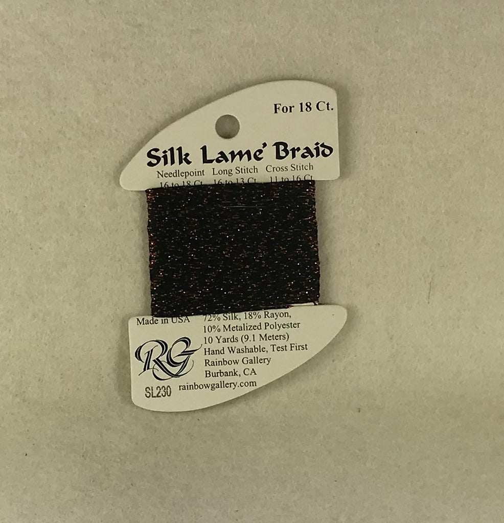 Silk Lame Braid SL230 Bronze