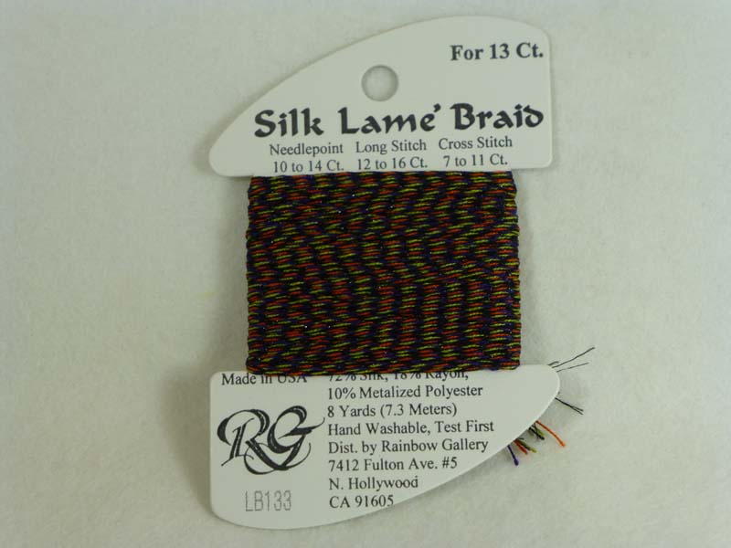 Silk Lame Braid LB133 Halloween