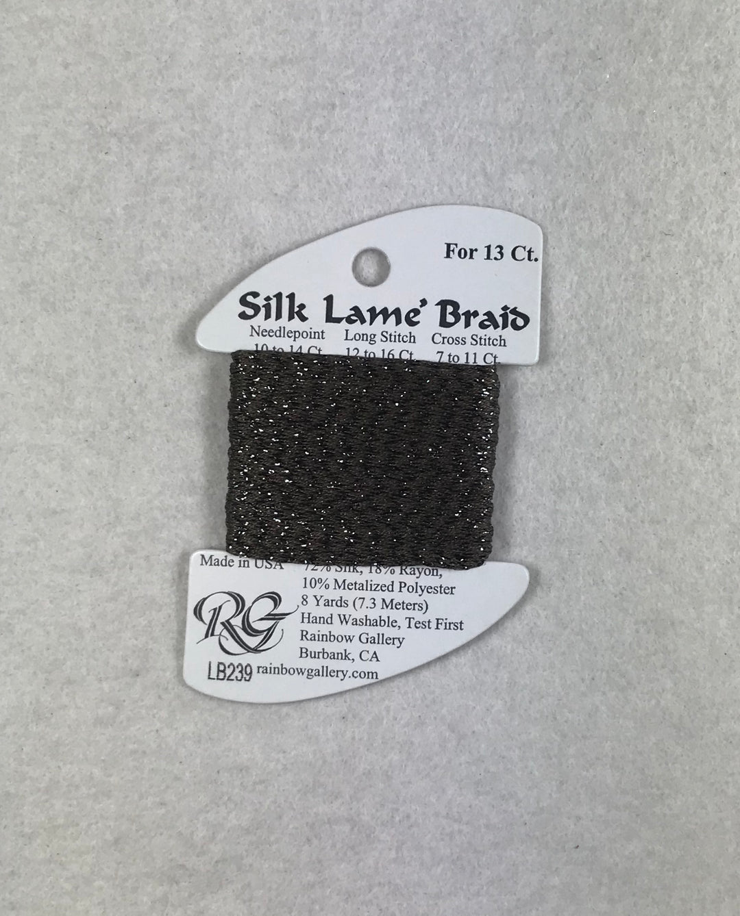 Silk Lame Braid LB239 Stony Fields