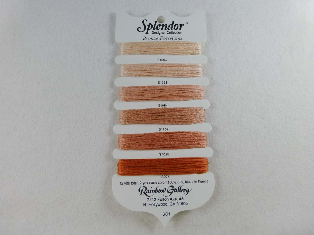 Splendor SC1 Bronze Porcelains Face Card
