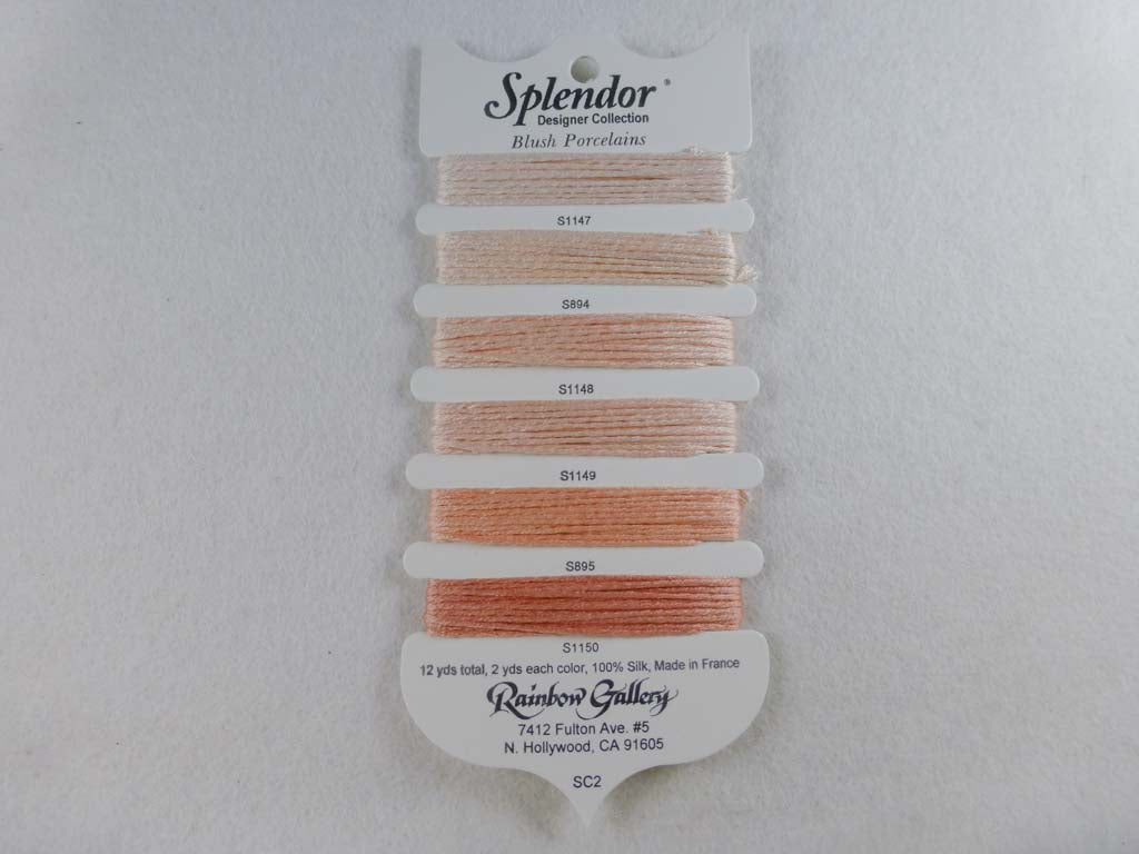 Splendor SC2 Blush Porcelains Face Card