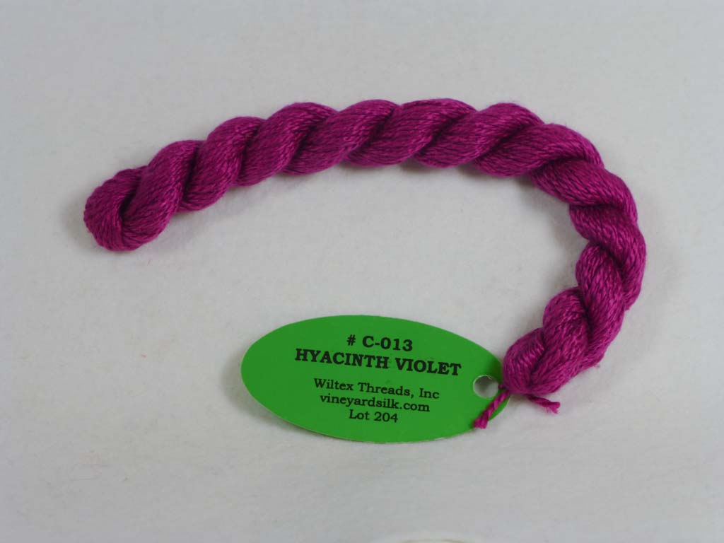 Vineyard Silk Classic 013 Hyacinth Violet by Wiltex Threads From Beehive Needle Arts