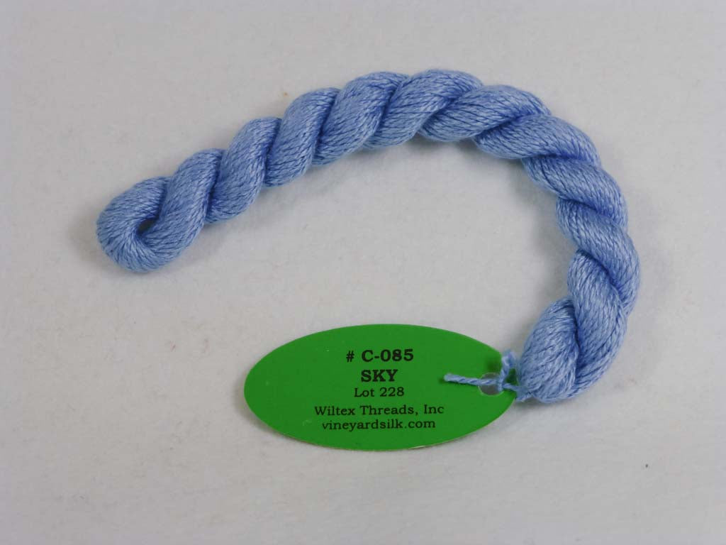 Vineyard Silk Classic 085 Sky by Wiltex Threads From Beehive Needle Arts