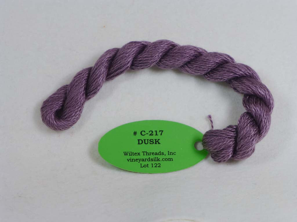 Vineyard Silk Classic 217 Dusk by Wiltex Threads From Beehive Needle Arts
