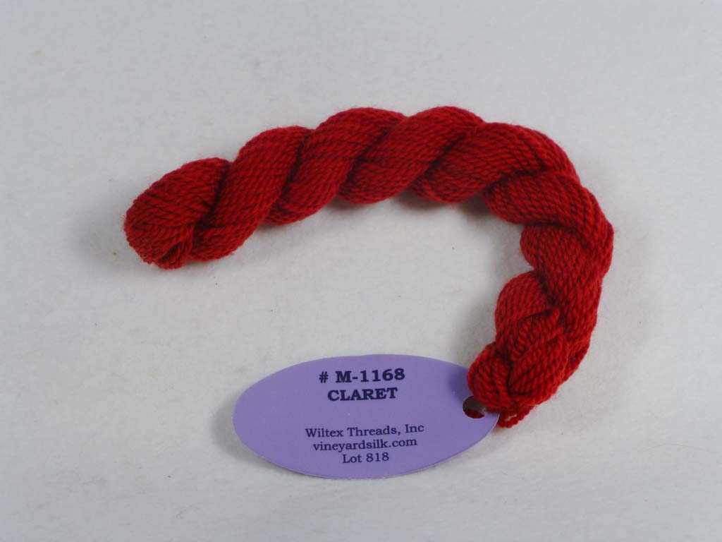 Vineyard Merino 1168 Claret by Wiltex Threads From Beehive Needle Arts