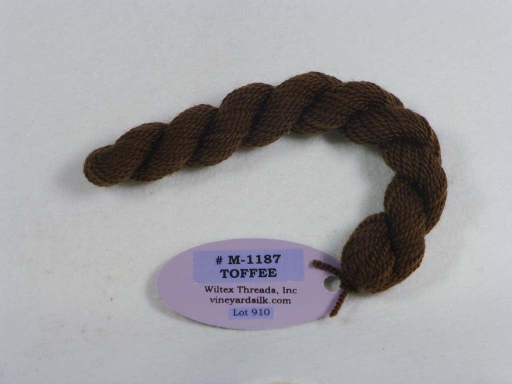 Vineyard Merino 1187 Toffee by Wiltex Threads From Beehive Needle Arts