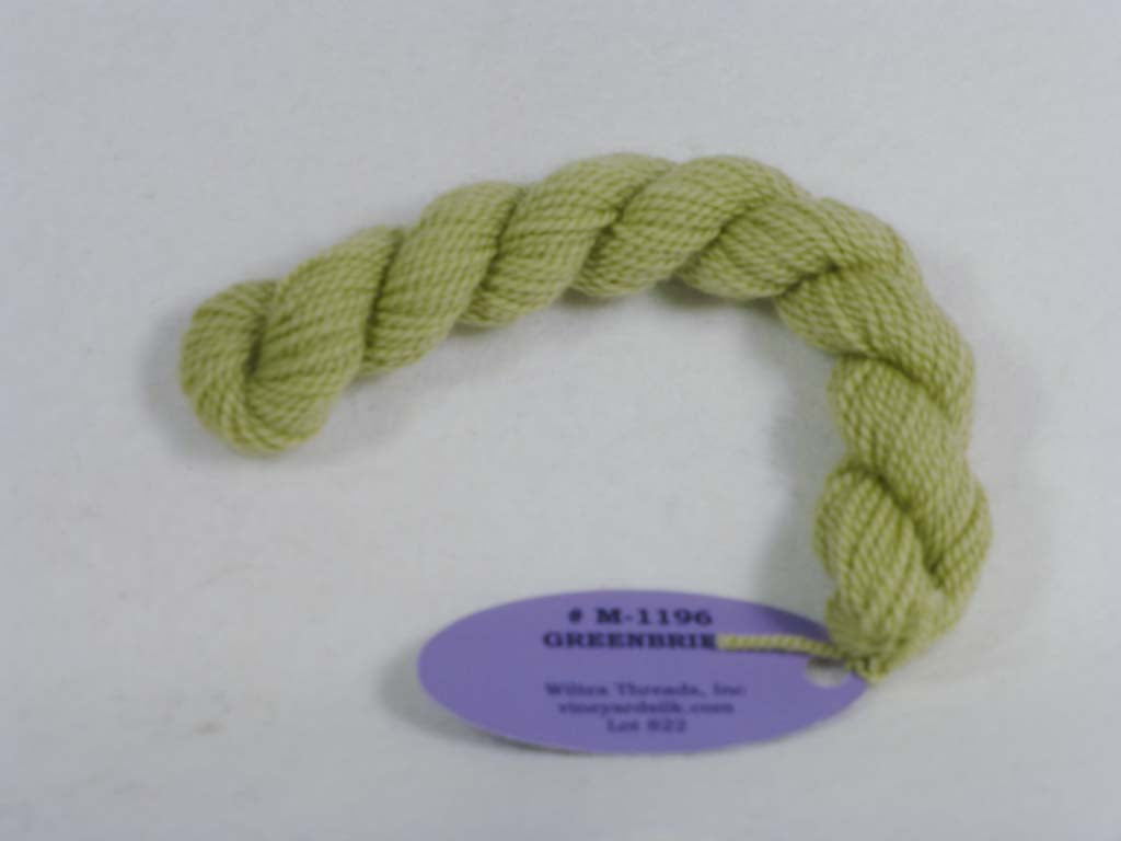 Vineyard Merino 1196 Greenbrier by Wiltex Threads From Beehive Needle Arts