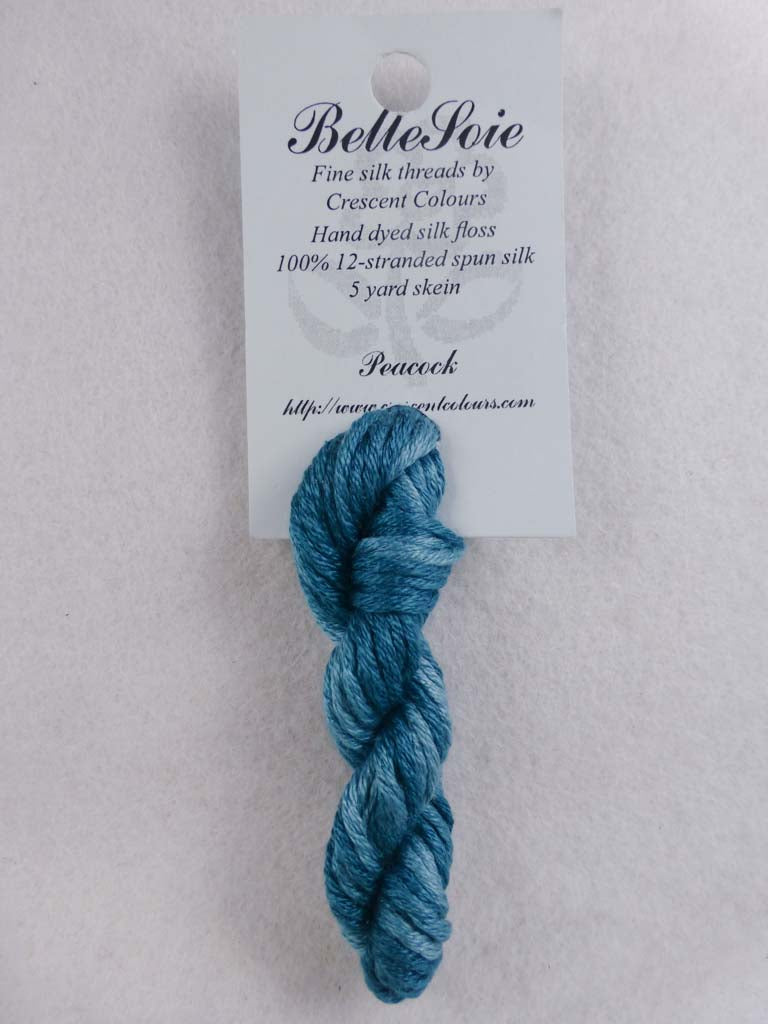 Belle Soie 069 Peacock by Hoffman Distributing From Beehive Needle Arts