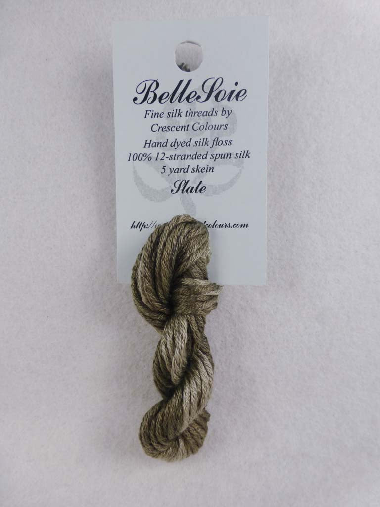 Belle Soie 098 Slate by Hoffman Distributing From Beehive Needle Arts