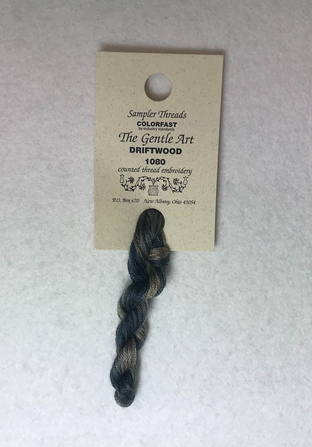Sampler Threads 1080 Driftwood