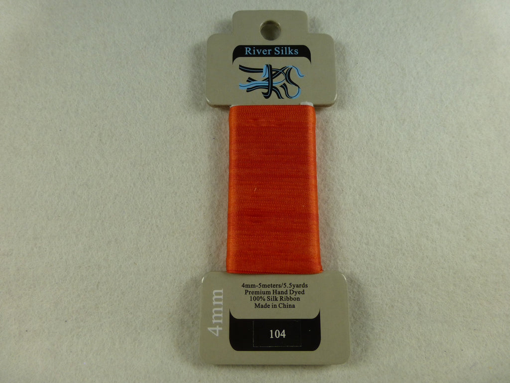 River Silks 4104 O/D Persimmon