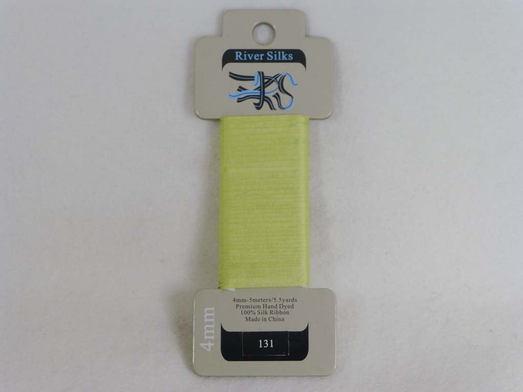 River Silks 4131 O/D Lime Yellow by River Silks From Beehive Needle Arts
