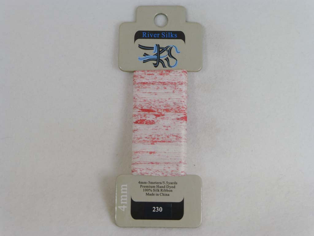 River Silks 4230 O/D White/Red by River Silks From Beehive Needle Arts