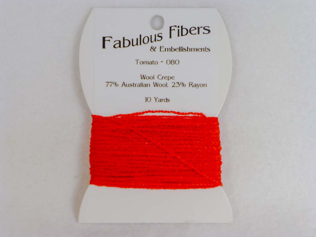 Wool Crepe 080 Tomato