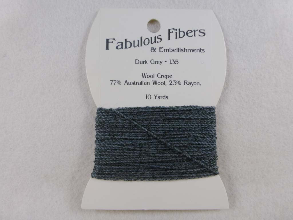Wool Crepe 135 Dark Grey