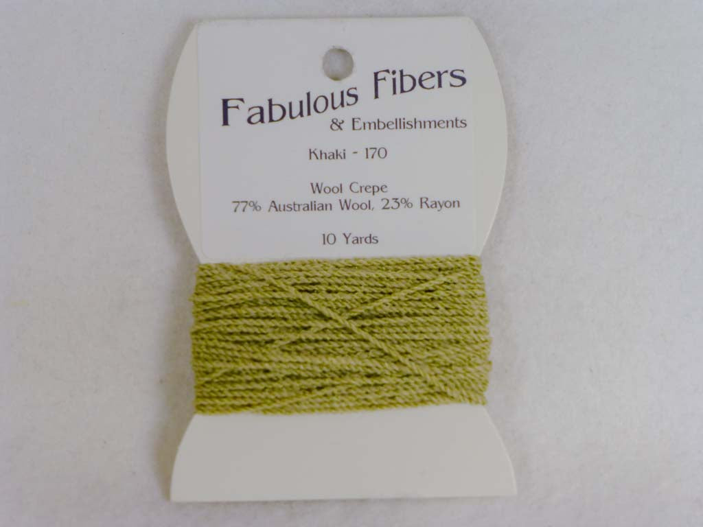 Wool Crepe 170 Khaki