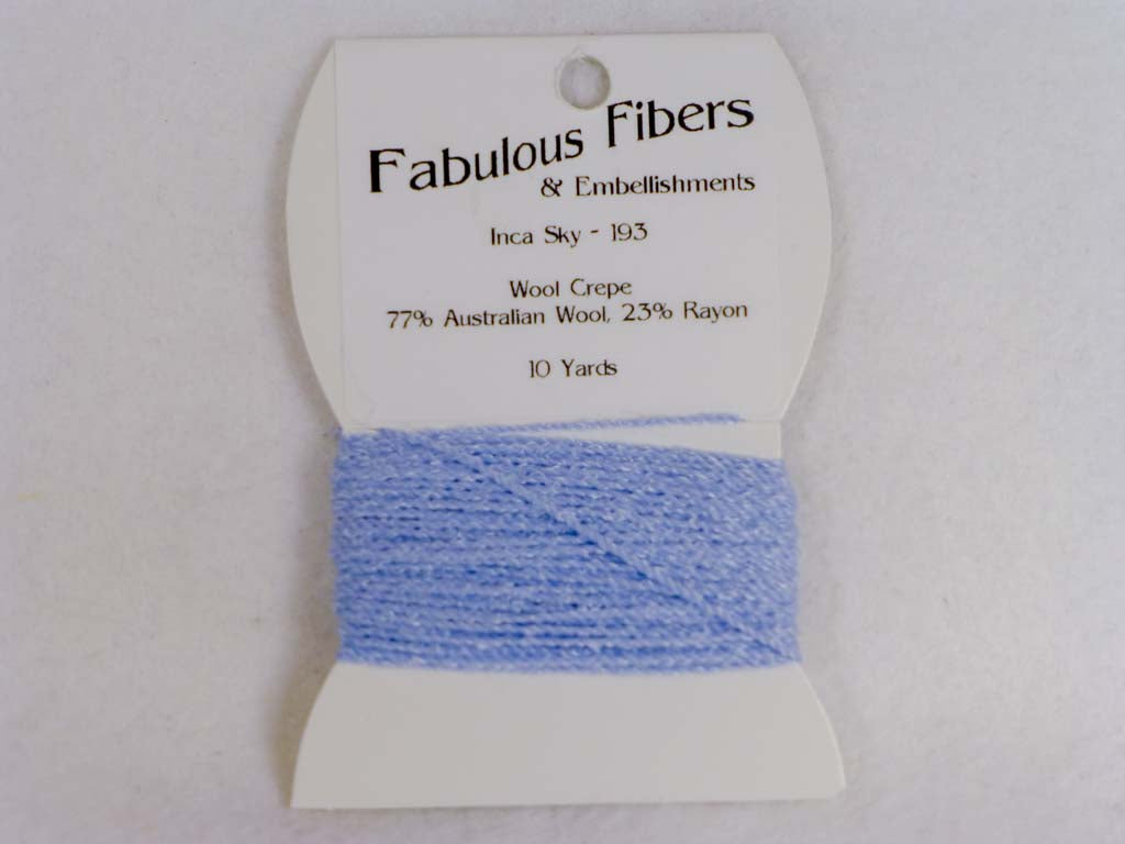 Wool Crepe 193 Inca Sky