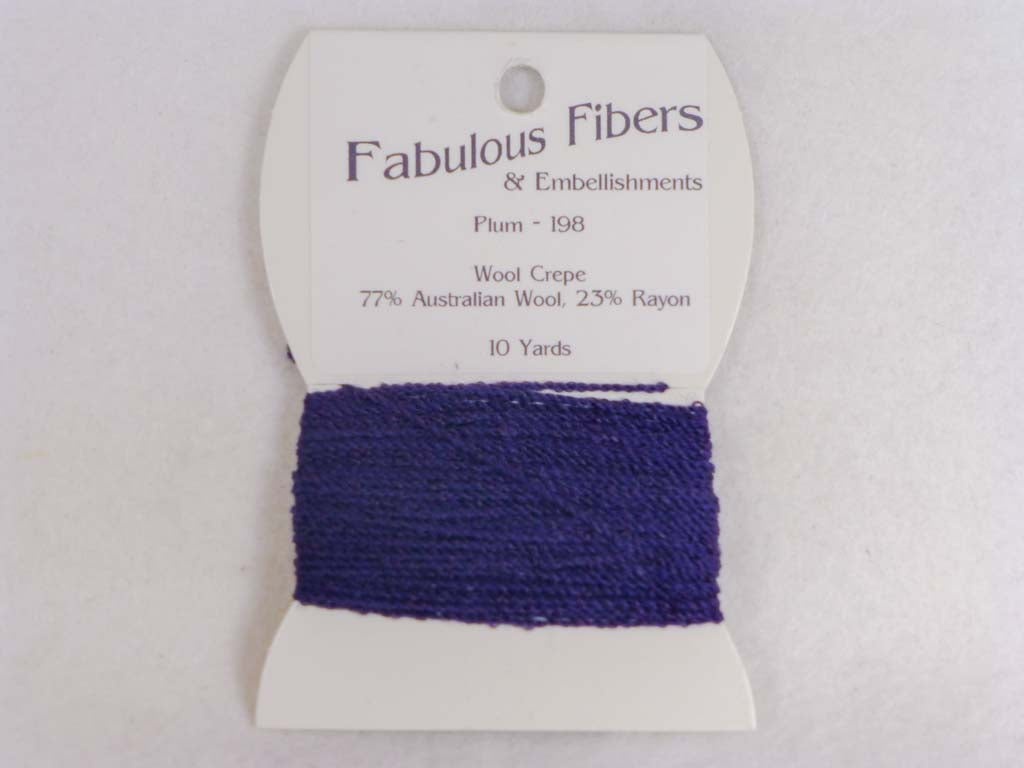 Wool Crepe 198 Plum