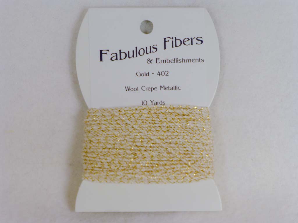 Wool Crepe Metallic 402 Gold