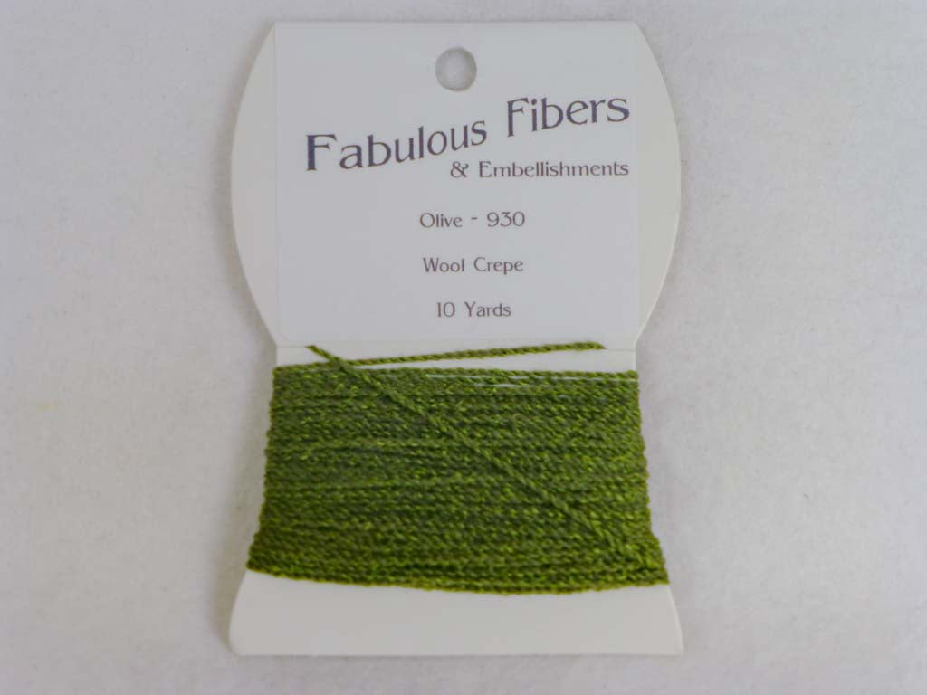 Wool Crepe 930 Olive