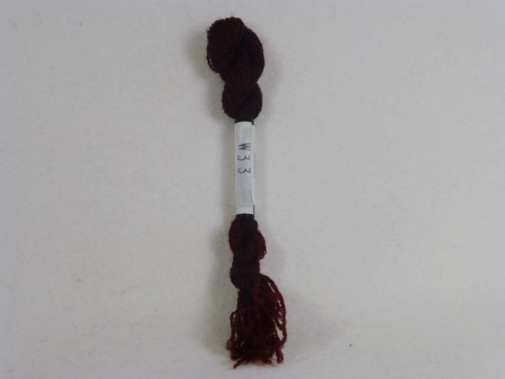 O/D Wool W33 Red Mahogany by Threadworx From Beehive Needle Arts