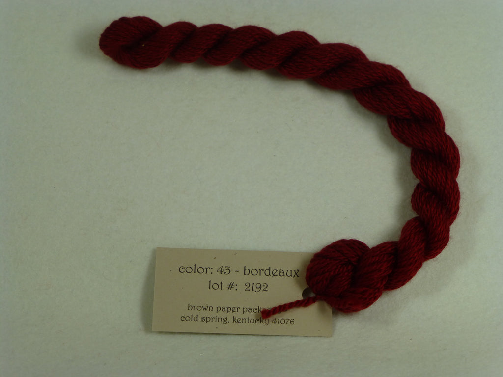 Silk & Ivory 43 Bordeaux