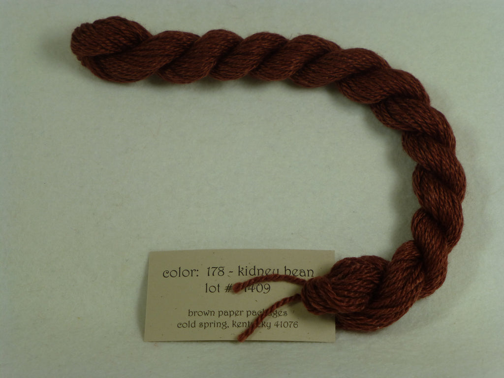 Silk & Ivory 178 Kidney Bean