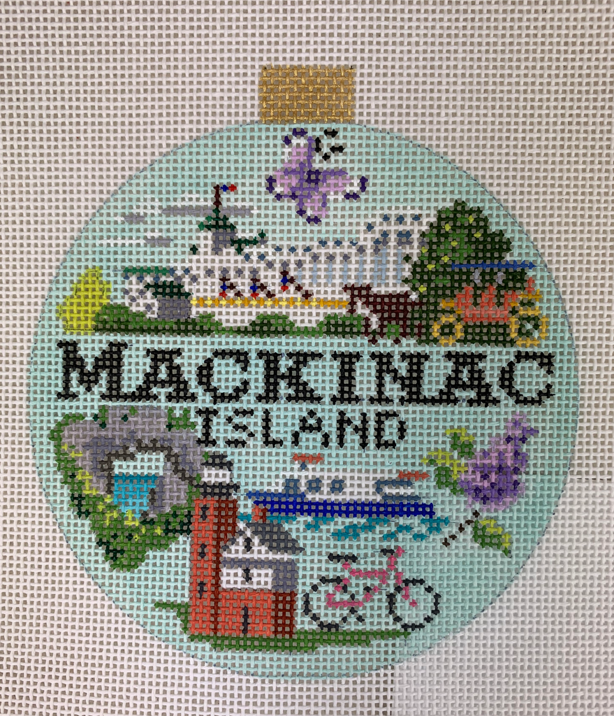 * Kirk & Bradley KB1445 Mackinac Island Travel Round
