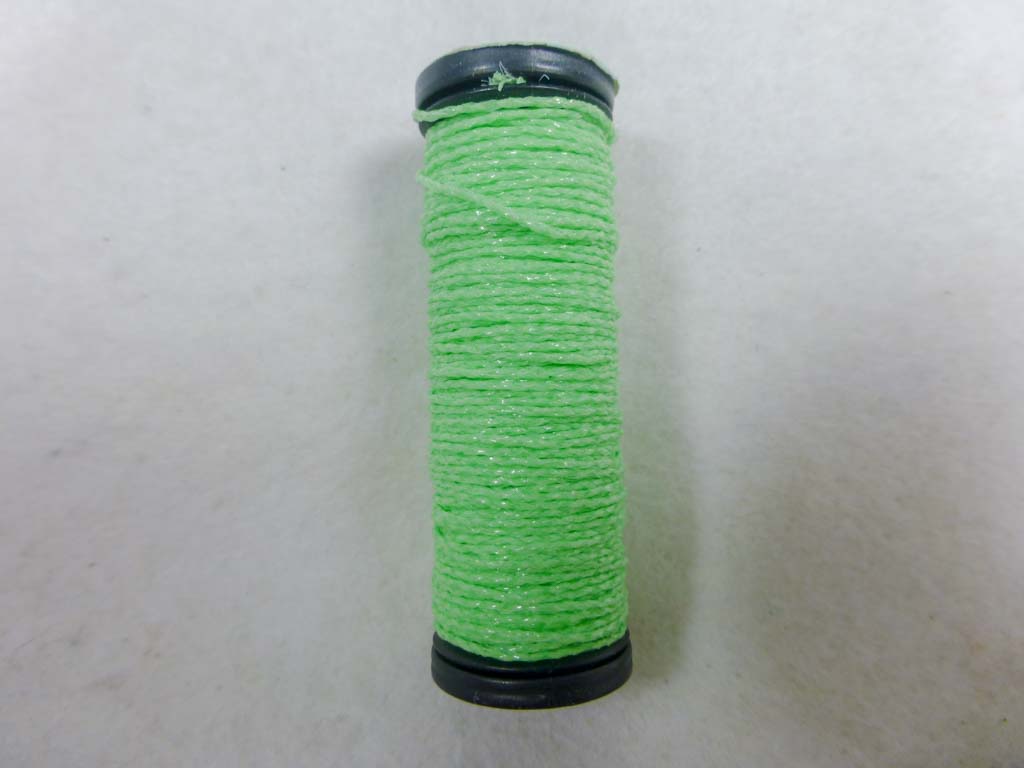Med. #12 053F GITD Lime by Kreinik From Beehive Needle Arts