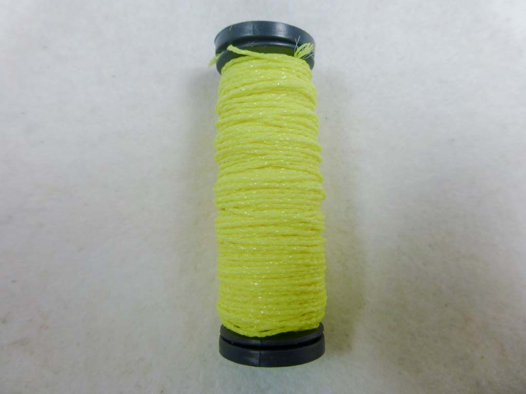 Med. #12 054F GITD Lemon-Lime by Kreinik From Beehive Needle Arts