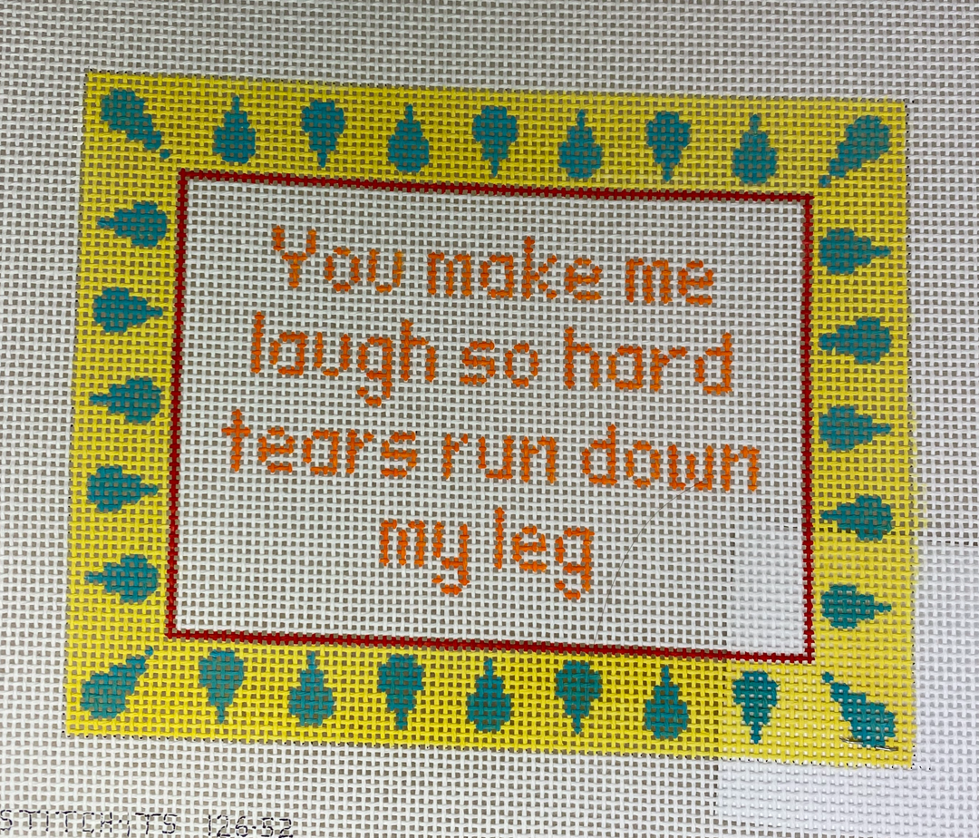 * Stitch Its 126-52 You make me Laugh so hard...