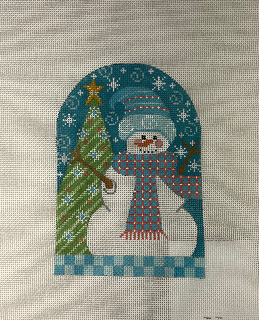 Danji CH884 Snowman with Blue Scarf