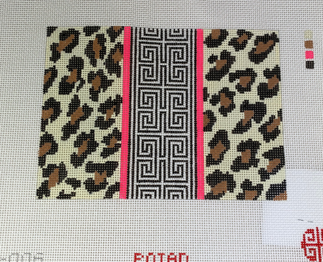 Jenny Henry JHC 006 Leopard with Pink Stripe
